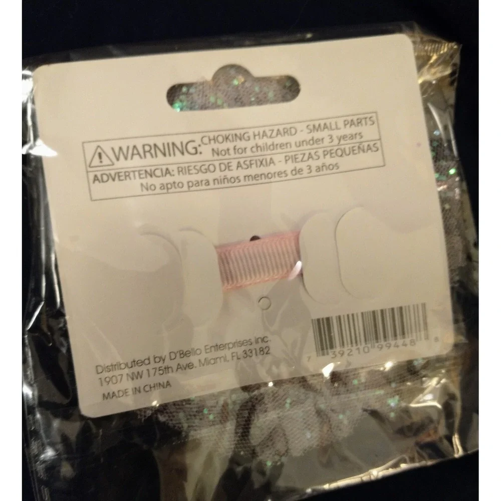 D'Bello Accessories Infant/Girls Hair Clip Baby Butterfly Star Sparkle Set Of 5